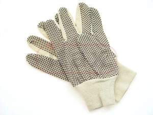 Rękawice robocze bawełniane nakrapiane art. 103 a'12