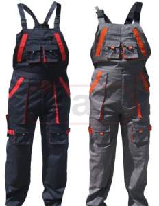 Ogrodniczki 182B Consul szare