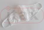 Maseczka bawełniana 3-warstwowa biała