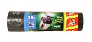 Worki na śmieci MAGNUM z taśmą 35l a'15 JAN NIEZBĘDNY