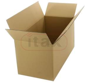 Karton klapowy 310x220x70 mm FORMAT A4 3-warstwowy brązowy