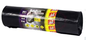 Worki budowlane JAN NIEZBĘDNY 300l a'6 czarne 