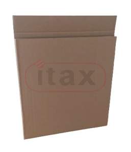 Karton fasonowy 3w brązowy 325x320x12mm do płyt winylowych