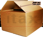 Karton klapowy 600x300x400 mm 5-warstwowy brązowy