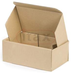 Karton fasonowy 295x165x80mm  3-warstwowy brązowy