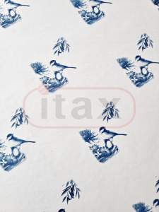 Bibuła Papier jedwabny 18 g/m2 50x75cm wzór blue bird a'10 szt.