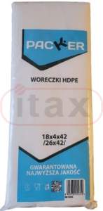 Woreczki foliowe HDPE 26x42 (18x4x42) PACKER