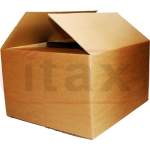 Karton klapowy 200x120x80mm 5-warstwowy brązowy