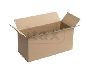 Karton klapowy 350x250x80mm 3-warstwowy brązowy Paczkomat INPOST