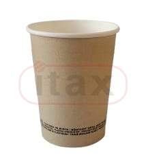 Kubki jednorazowe papierowe KRAFT 250ml a'50