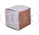 Pudełko ozdobne różowe 37x37x35mm fasonowe na biżuterię