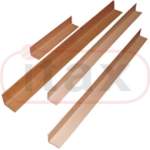 Kątownik tekturowy ochronny szary 80x80x3/1000 mm