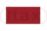 Koperty CZERWONE DL 120g/m2 - 5 sztuk