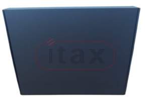 Pudełko ozdobne czarne 150x100x50mm fasonowe