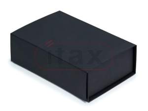 Pudełko ozdobne magnetyczne GRAFITOWE 250x180x70mm