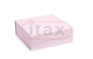 Pudełko ozdobne magnetyczne RÓŻOWE JASNE 330x330x115mm