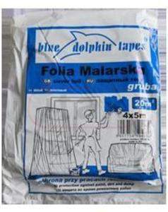 Folia malarska ochronna Gruba 20 m2 Blue Dolphin