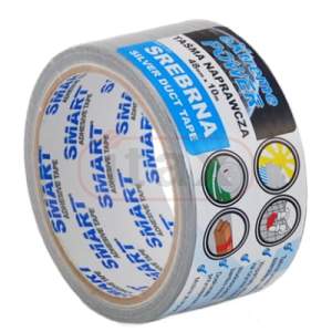 Taśma naprawcza SREBRNA 48x50