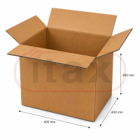 Karton 400×400×300 mm brązowy 3W – pudełko do pakowania produktów