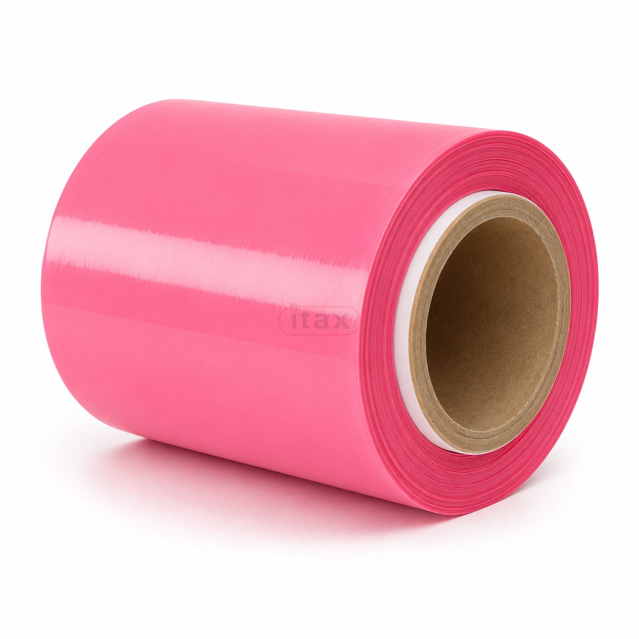 Różowa mini folia stretch 10 cm / 150 mb Profesjonalna folia do pakowania ITAX