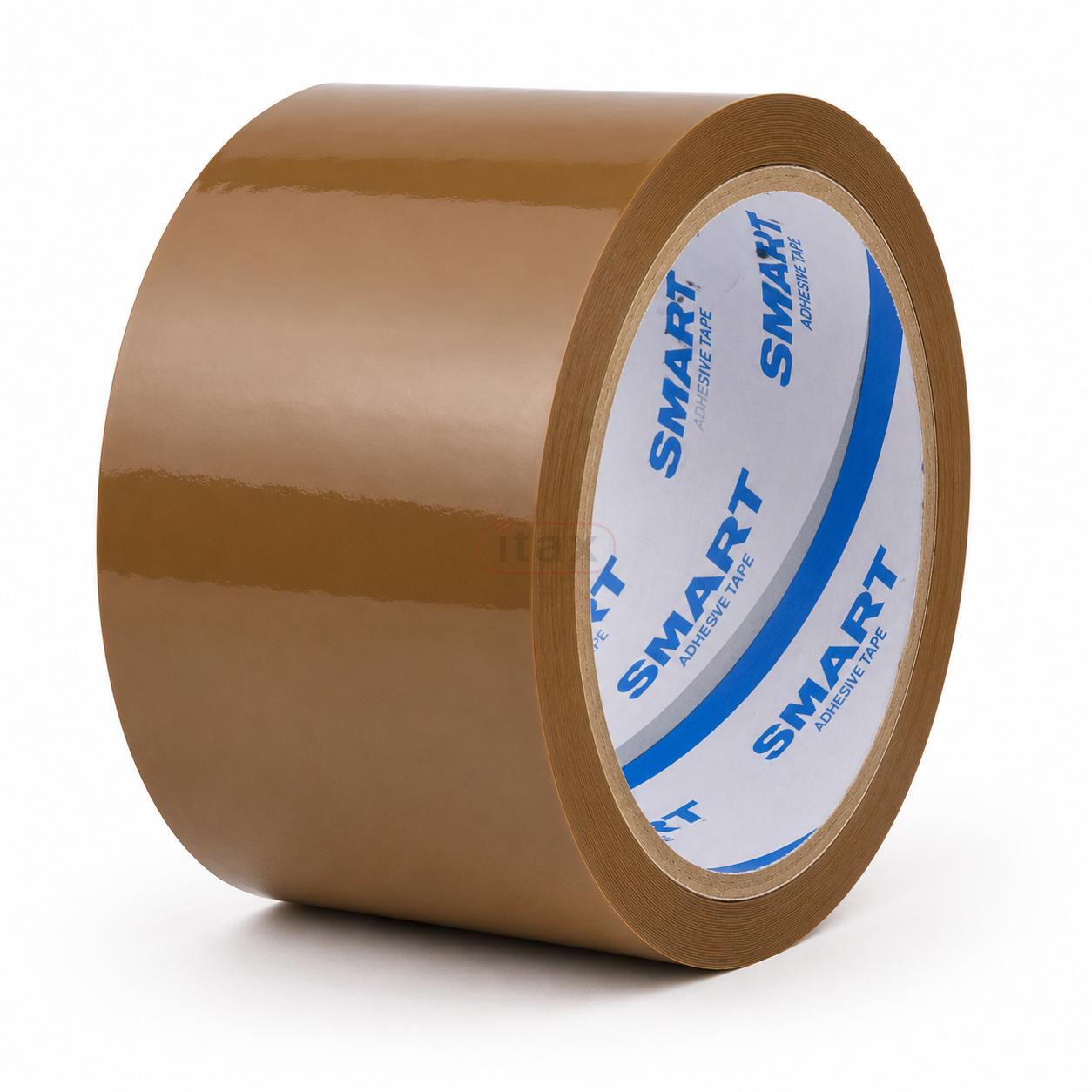 Taśma klejąca SOLVENT przezroczysta 75 mm × 66 m SMART Do pakowania kartonów
