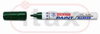 Marker olejowy SNOWMAN zielony wodoodporny 1–1,5 mm