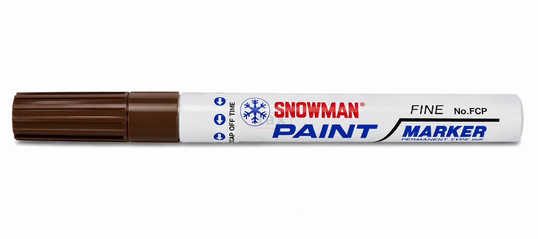 Marker olejowy SNOWMAN brązowy wodoodporny 1–1,5 mm