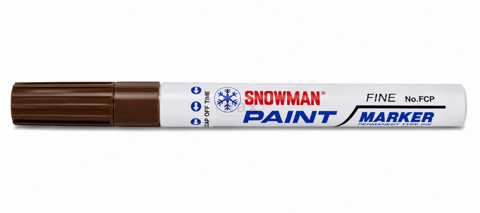 Marker olejowy SNOWMAN brązowy wodoodporny 1–1,5 mm