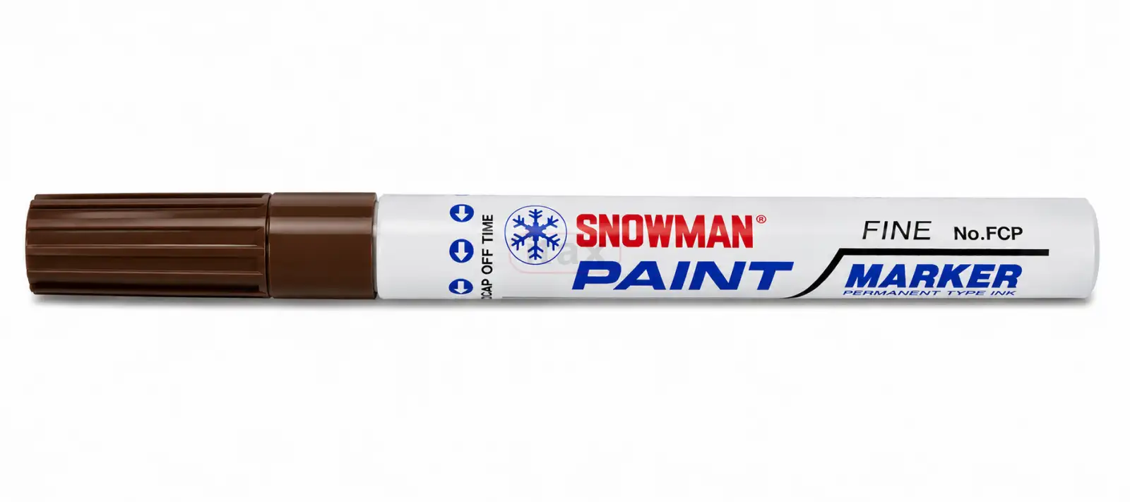 Marker olejowy SNOWMAN brązowy wodoodporny 1–1,5 mm
