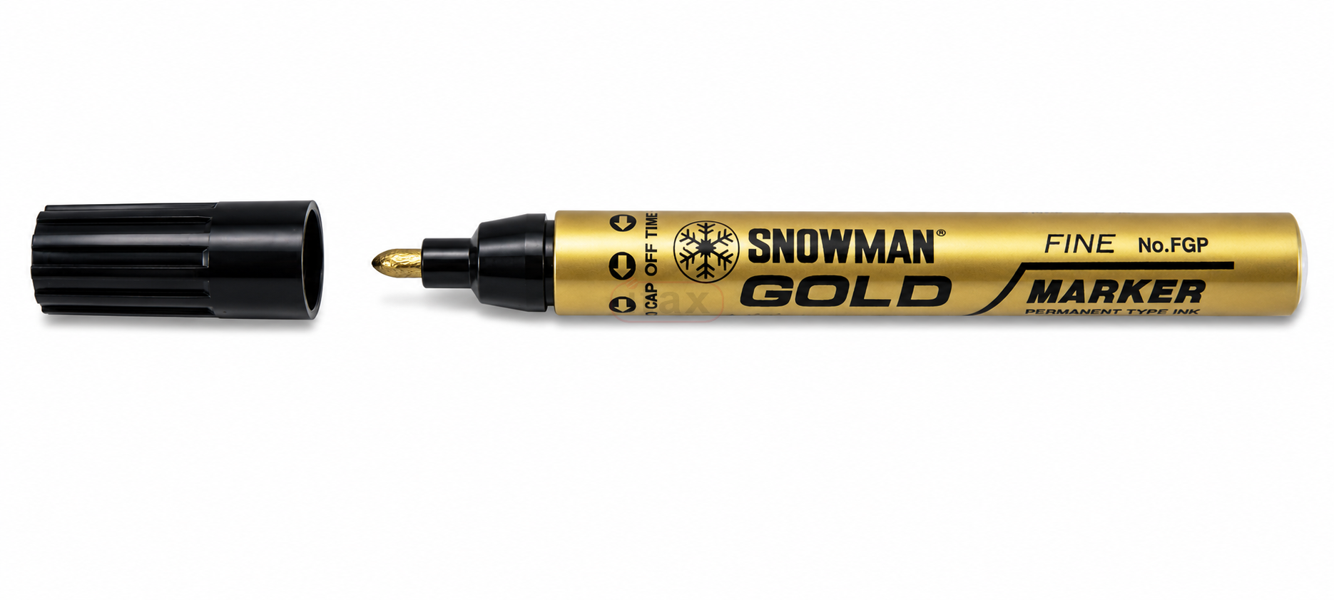 Marker olejowy SNOWMAN złoty wodoodporny 1–1,5 mm