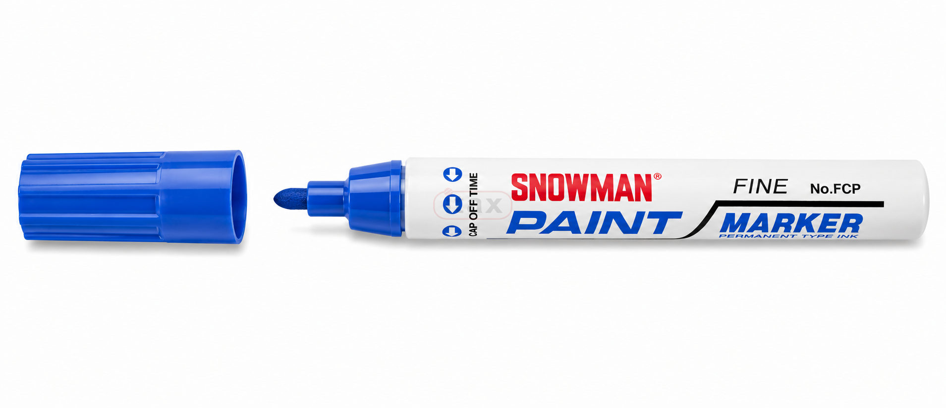 Marker olejowy SNOWMAN niebieski wodoodporny 1–1,5 mm