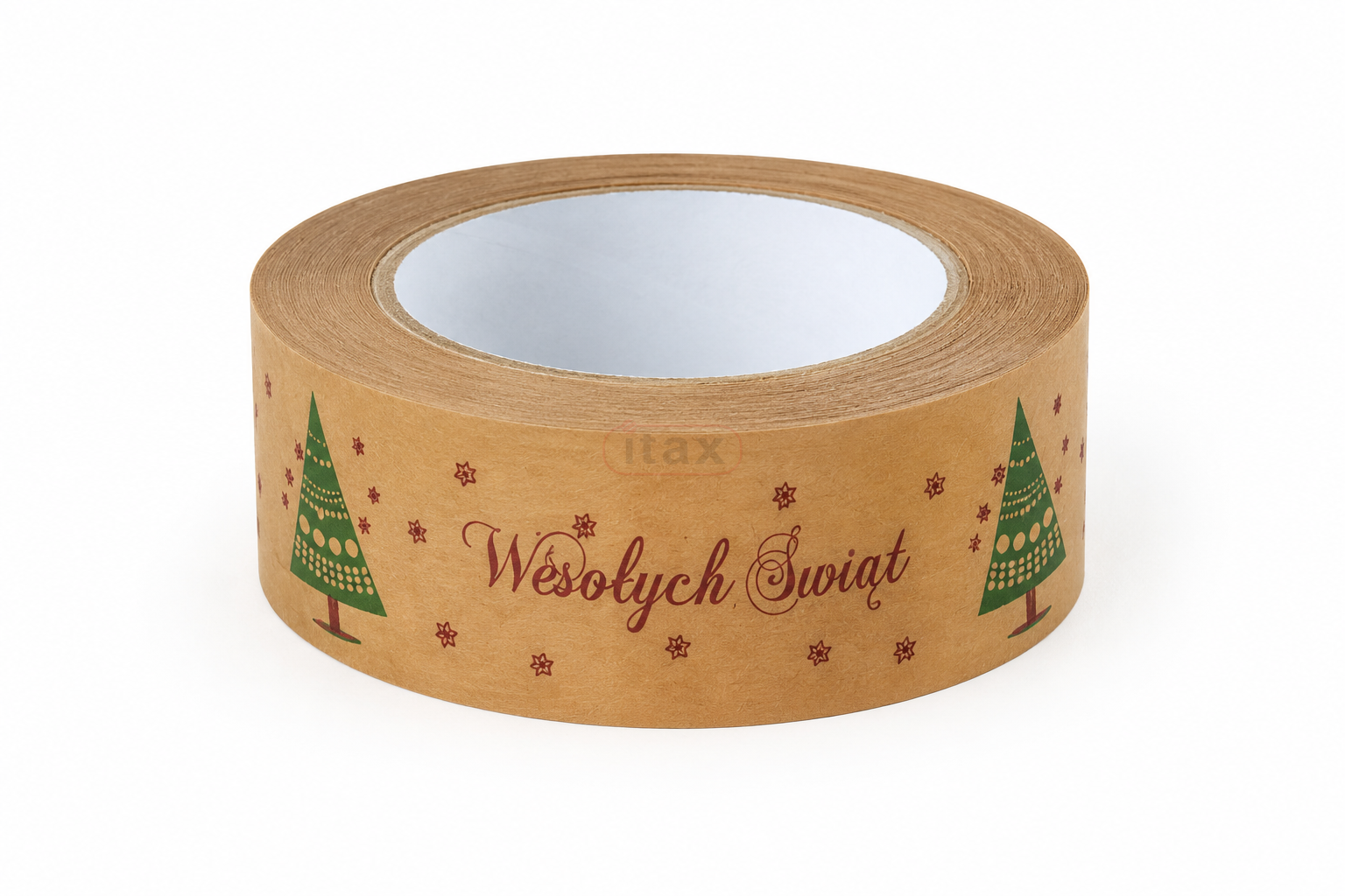 Świąteczna taśma kraftowa „Wesołych Świąt”.png
