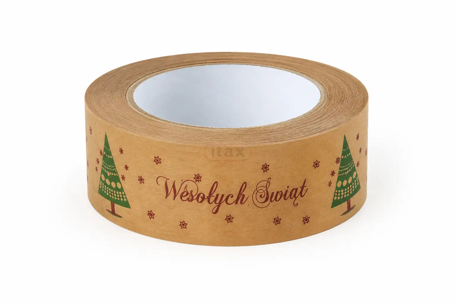 Świąteczna taśma kraftowa „Wesołych Świąt”.png
