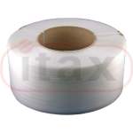 Taśma spinająca 12x08x2000 polipropylenowa biała